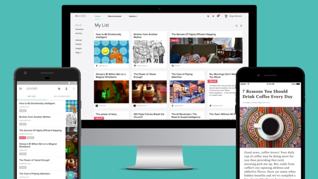 Aplikasi Pocket diakuisisi oleh Mozilla. (Foto: Mozilla)