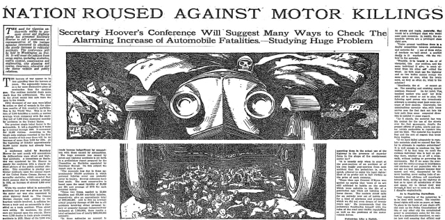 Jaywalking, Hukum Pedestrian Amerika Serikat Ciptaan perusahaan Mobil (2)