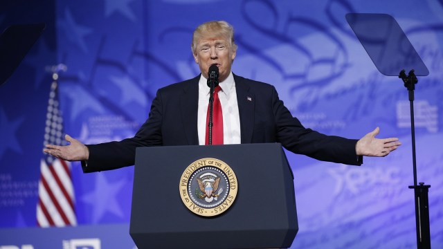 Donad Trump, presiden Amerika Serikat ke-45. (Foto: Reuters/Kevin Lamarque)