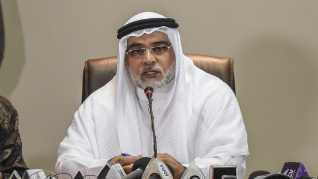 Osama bin Mohammed Abdullah Al Shuaib. (Foto: Antara/Hafidz Mubarak A.)