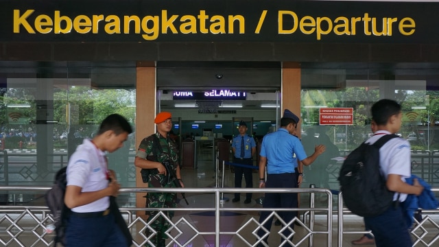 Bandara Halim masih kondusif. (Foto: Aditia Noviansyah/kumparan)