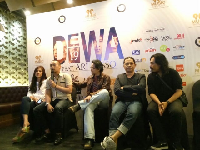 Perwakilan dari Java Jive dan Dewa 19 (Foto: DN Mustika Sari/kumparan)