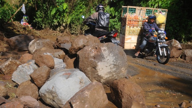 Tanah Longsor Boyolali Magelang (Foto: Aloysius Jarot Nugroho/Antara )