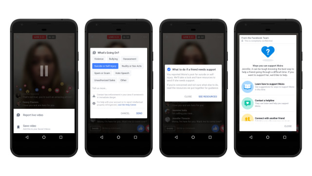 Fitur Facebook untuk mencegah bunuh diri. (Foto: newsroom.fb.com)