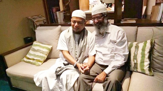 Ustadz Arifin Ilham dan Zakir Naik (Foto: Instagram @alvin_411 Follow)