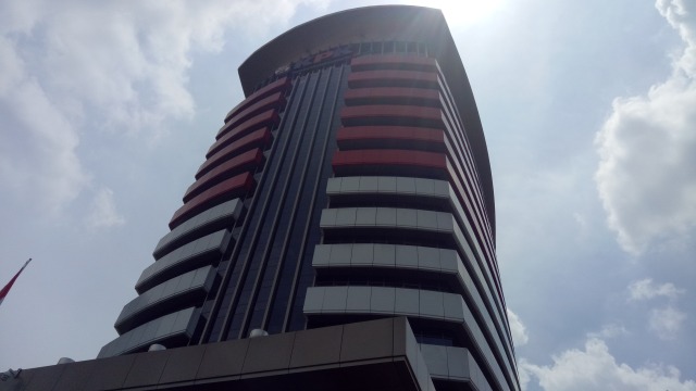 Gedung Merah Putih KPK. (Foto: Marcia Audita/kumparan)