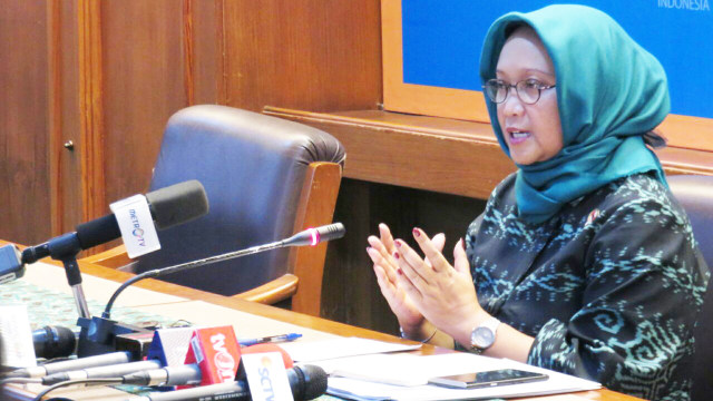 Konpers Menteri Luar Negeri Retno Marsudi (Foto: Yudhistira Amran/kumparan)