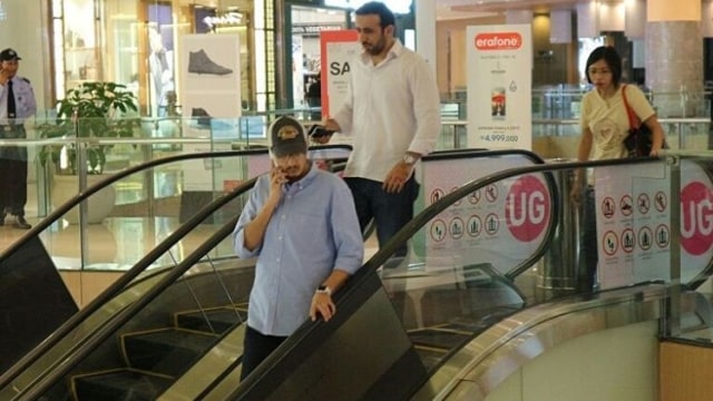 Pangeran Saudi di Grand Indonesia (Foto: via instagram @grandindo)