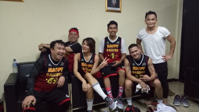 Happy ballers tim basket selebriti (Foto: Yurika Kencana/kumparan )