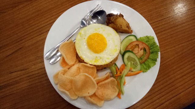 Tampilan menu nasi goreng di Eduplex. (Foto: Amanaturrosyidah/kumparan)