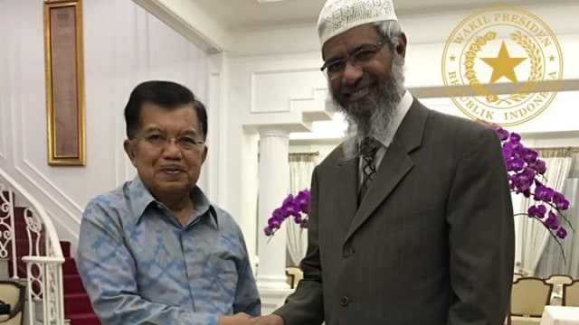 Dr. Nazir bertemu dengan Jusuf Kalla. (Foto: Doc. Istimewa)