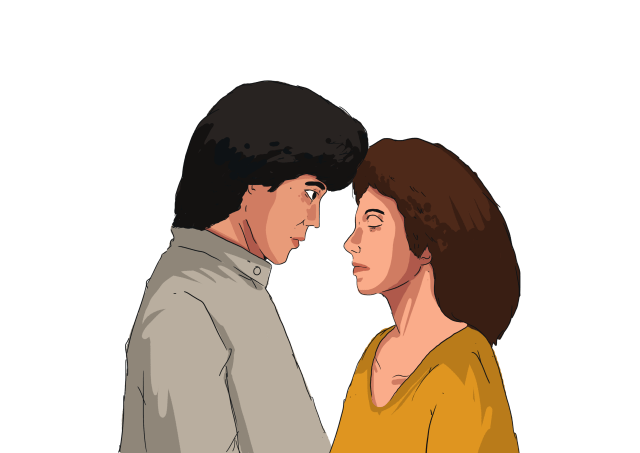 Ilustrasi Galih dan Ratna massa Rano dan Yessy (Foto: Muhammad Faisal Nu'man/kumparan)