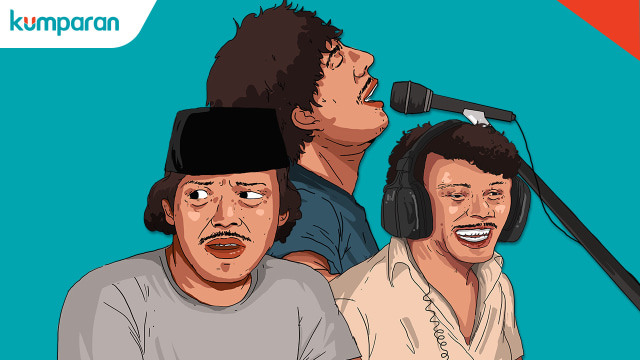 Ilustrasi Benyamin Sueb (Foto: Bagus Permadi/kumparan)