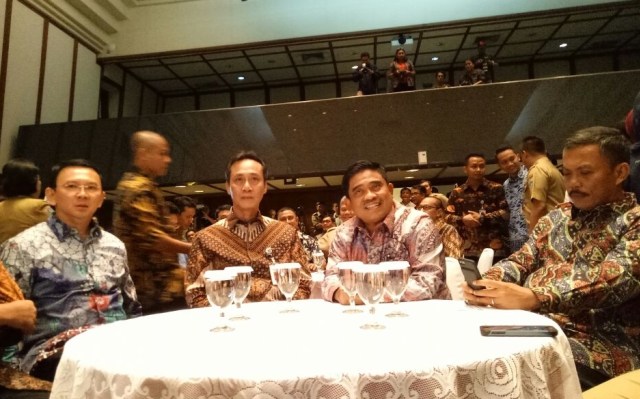 Penyerahan sertijab plt di Balai Kota. (Foto: Jihad Akbar/kumparan)