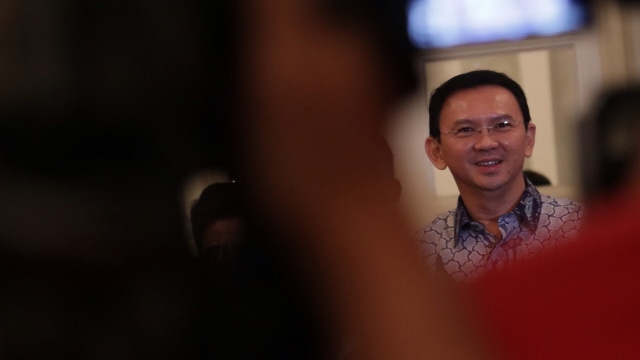Ahok kembali menjadi Gubernur non-aktif DKI. (Foto: Fanny Kusumawardhani/kumparan)