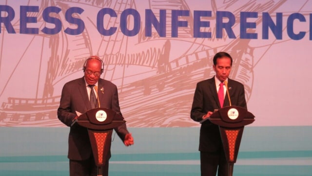 Jokowi dan Jacob Zuma di IORA 2017  (Foto: Yudhistira Amran/kumparan )