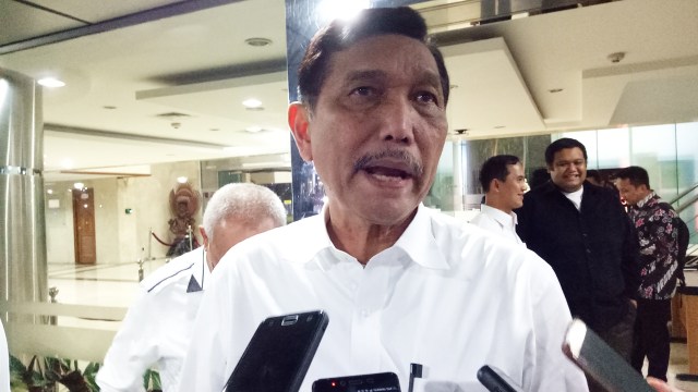 Menko Kemaritiman Luhut Binsar Pandjaitan. (Foto: Ela Nurlaela/kumparan)