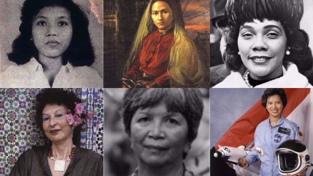 Perempuan pejuang yang terlupakan. (Foto: Berbagai sumber.)