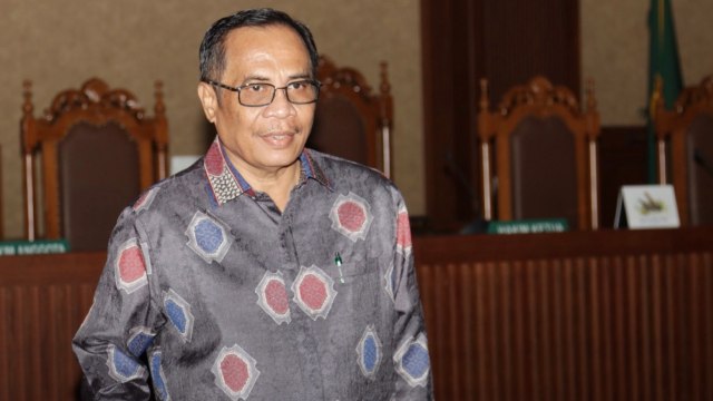 Irman dalam sidang e-KTP (Foto: Fanny Kusumawardhani/kumparan)