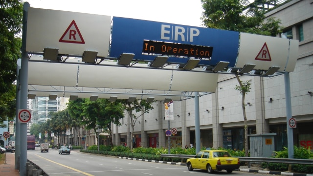 Electronic Road Pricing. (Foto: wikimedia commons)