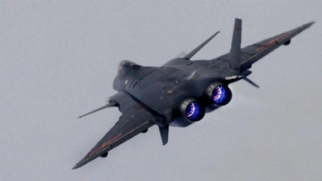 Pesawat China J20. (Foto: Flickr)