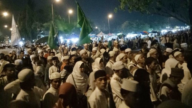 Usai peringatan Supersemar di Masjid At-Tin. (Foto: Mustaqim Amna/kumparan)