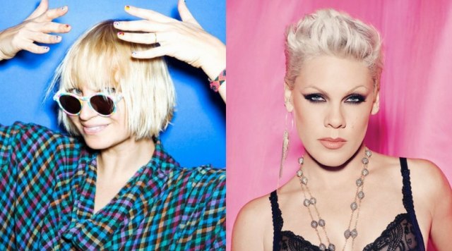 Sia dan Pink (Foto: Facebook @SiaMusic @pink)
