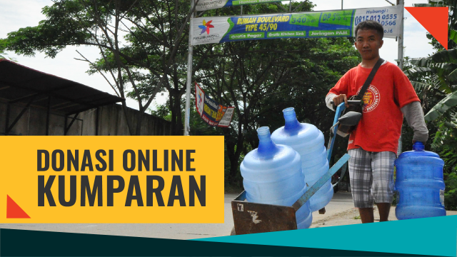 Donasi untuk Ridwan (Foto: Ridho Robby/kumparan)
