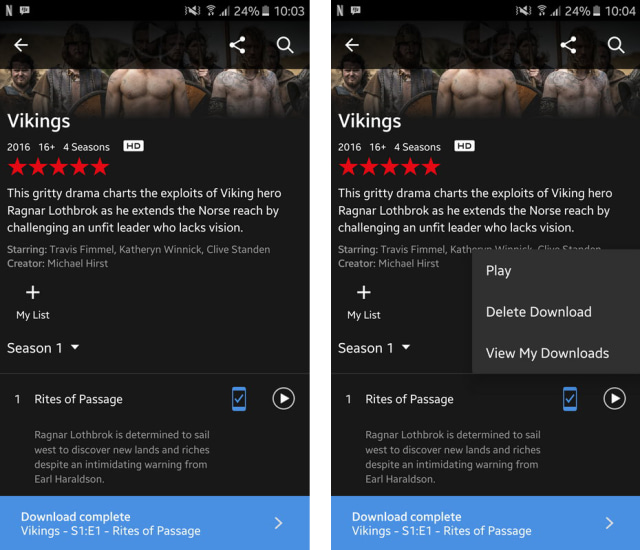 Cara menonton Netflix secara offline. (Foto: YangCanggih.com)