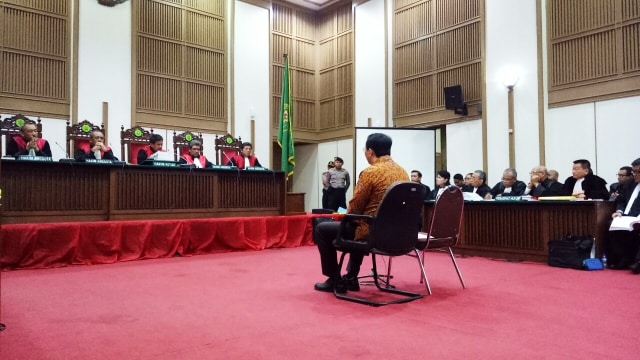 Sidang lanjutan Ahok. (Foto: Wahyuni Sahara/kumparan)