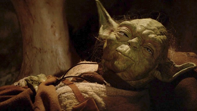 Yoda sesaat sebelum meninggal (Foto: http://www.starwars.com)