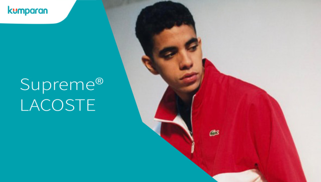 Koleksi Supreme x Lacoste (Foto: Instagram/@supremenewyork)