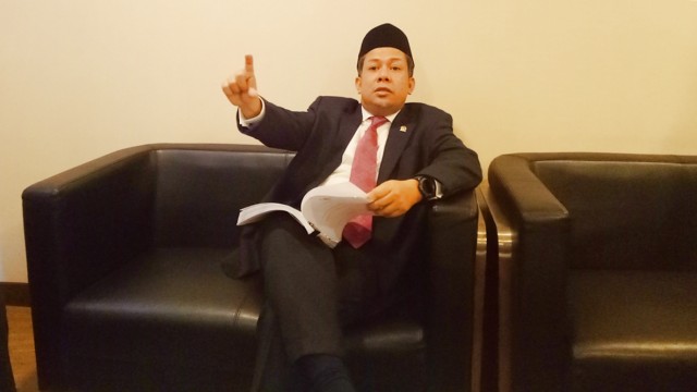 Fahri Hamzah. (Foto: Fahrian Saleh/kumparan)