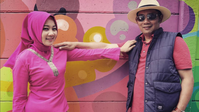 Ridwan Kamil dan istri (Foto: Instagram @ridwankamil)