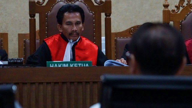 Hakim Ketua Sidang e-KTP. (Foto: Aditia Noviansyah/kumparan)