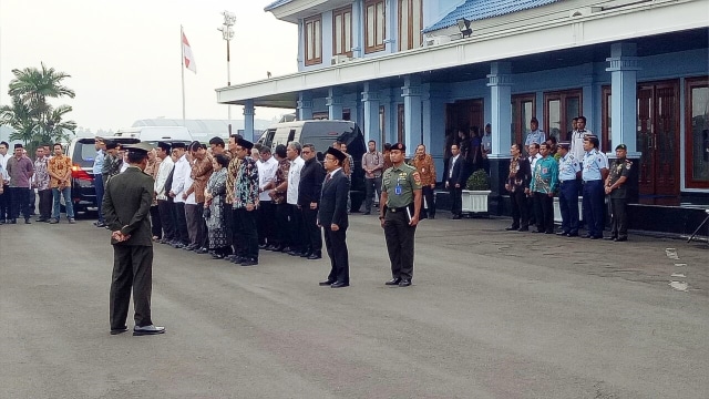 Megawati, Ahok, Djarot, dan Luhut hadir di Halim. (Foto: Anggi Dwiky Dermawan/kumparan)