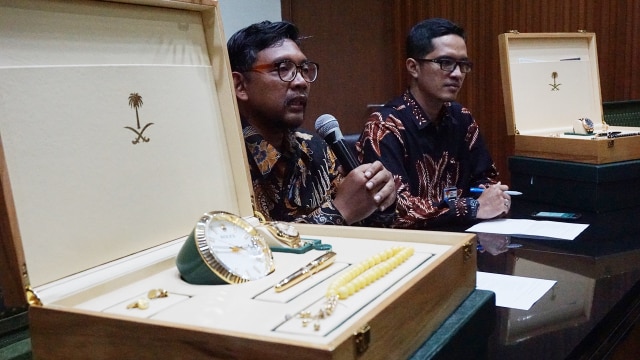 KPK konpers gratifikasi dari Raja Arab Saudi. (Foto: Aditia Noviansyah/kumparan)