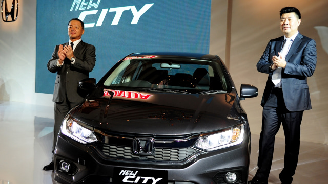 Peluncuran New Honda Civic. (Foto: Antara/Zarqoni Maksum)