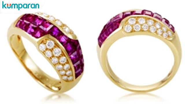 Cincin Emas 18 Karat Mouawad. (Foto: luxurybazaar.com)