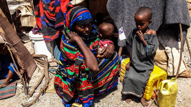 Kelaparan melanda Somalia. (Foto: Dok. relawan ACT)