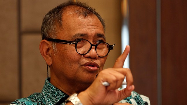 Agus Rahardjo. (Foto: Reuters/Darren Whiteside)