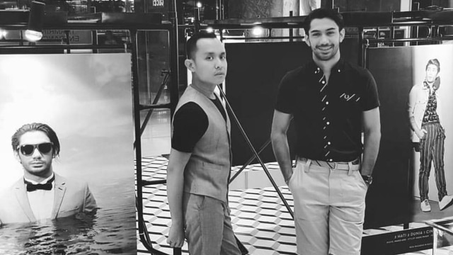 Hagai Pakan dan Reza Rahadian (Foto: Instagram @hagaipakan)