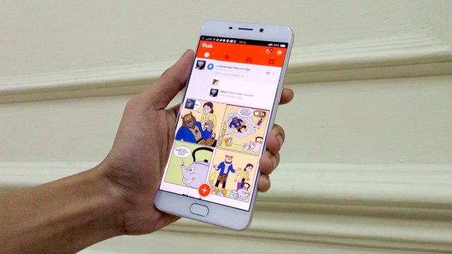 Aplikasi media sosial, Path. (Foto: Aditya Panji/kumparan)
