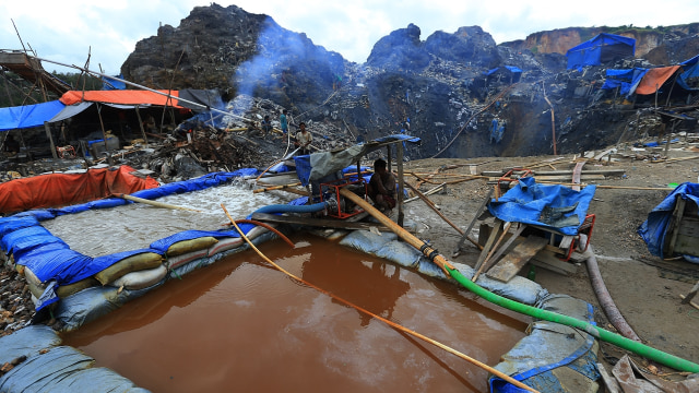 Gunung Botak, Kabupaten Buru, Maluku. (Foto: Aditia Noviansyah/kumparan)