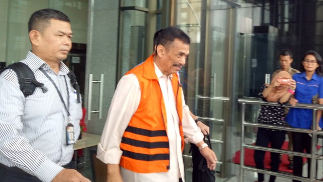 Bambang Irianto tersangka korupsi dan gratifikasi. (Foto: Aprilandika Pratama/kumparan)
