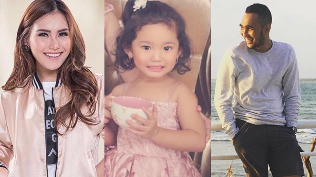 Ayu Ting Ting - BIlqis- Enji (Foto: Instagram @ayutingting92 @rosmanizar_baskoro)