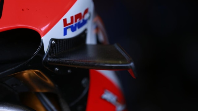 Bentuk winglet yang dipasangkan di fairing motor. (Foto: Dok. MotoGp.com)