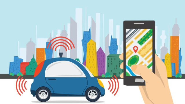 Ilustrasi Taksi Online (Foto: Thinkstock)