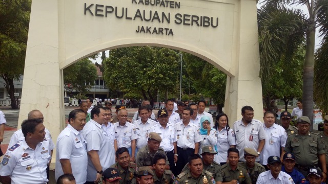 Soni Sumarsono di Kepulauan Seribu (Foto: Aria Pradana/kumparan)