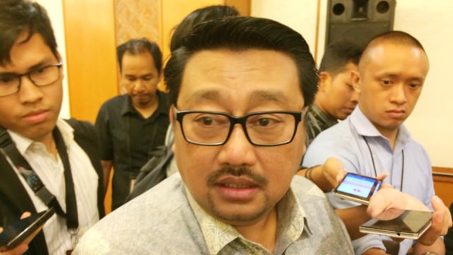 Rachland Nashidik, juru bicara Partai Demokrat (Foto: Iqra Ardini/kumparan)